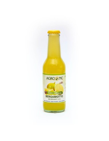 Succo di Bergamotto 100 % (12 pezzi -200 ml) - galluccio prodotti tipici calabresi