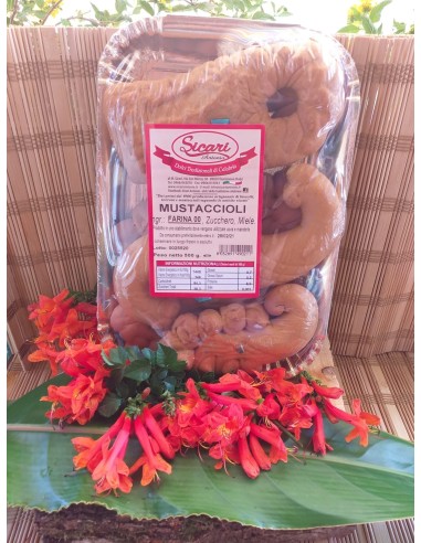 Mustaccioli calabresi (500 g) - galluccio prodotti tipici calabresi