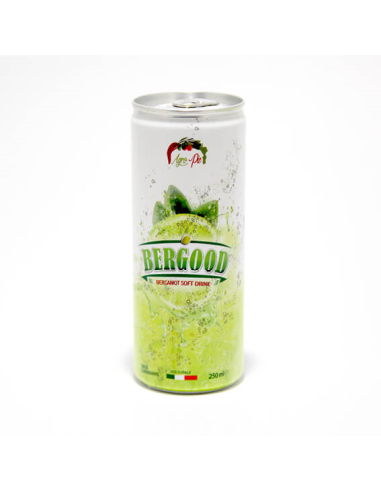 Bevanda al bergamotto in lattina 250 ml ( 24 pezzi ) - galluccio prodotti tipici calabresi