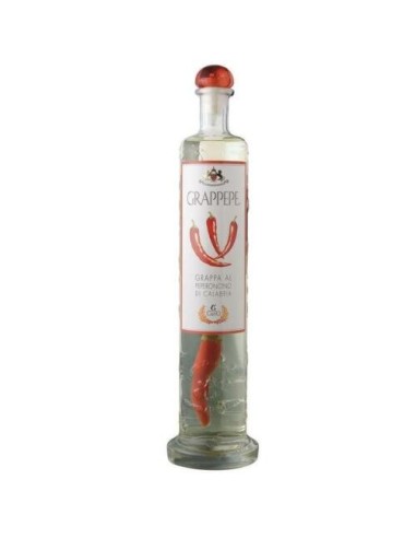 Grappa Al Peperoncino Grappepe 50 Cl 42 Vol - galluccio prodotti tipici calabresi