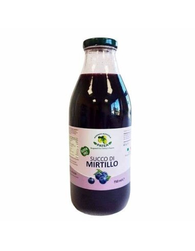 Succo di mirtillo 750 ml - galluccio prodotti tipici calabresi