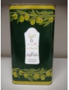 Olio extra vergine d'oliva 5 lt - galluccio prodotti tipici calabresi