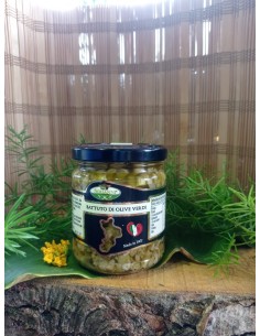 L'ottimo Battuto di Olive verdi 180 g - galluccio prodotti tipici calabresi